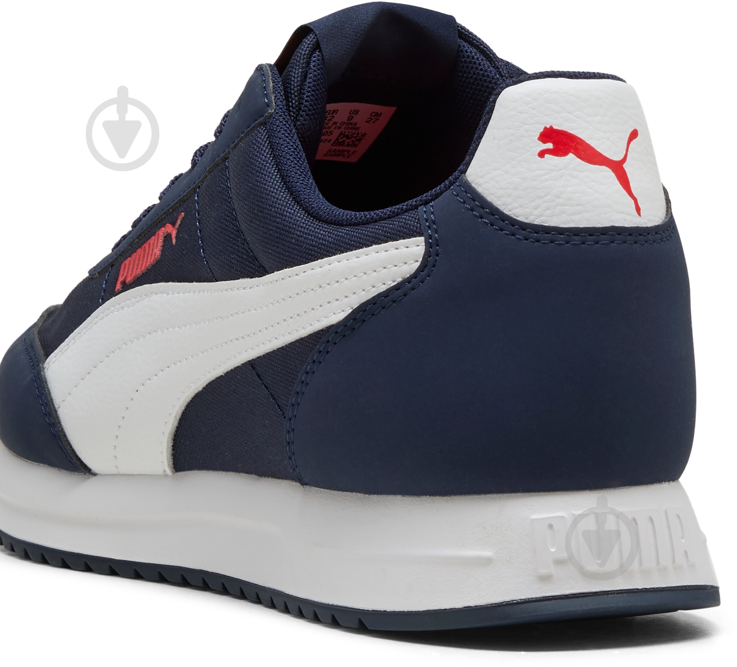 Кроссовки мужские демисезонные Puma R78 Lightwind 40026705 р.45 синие с белым - фото 5