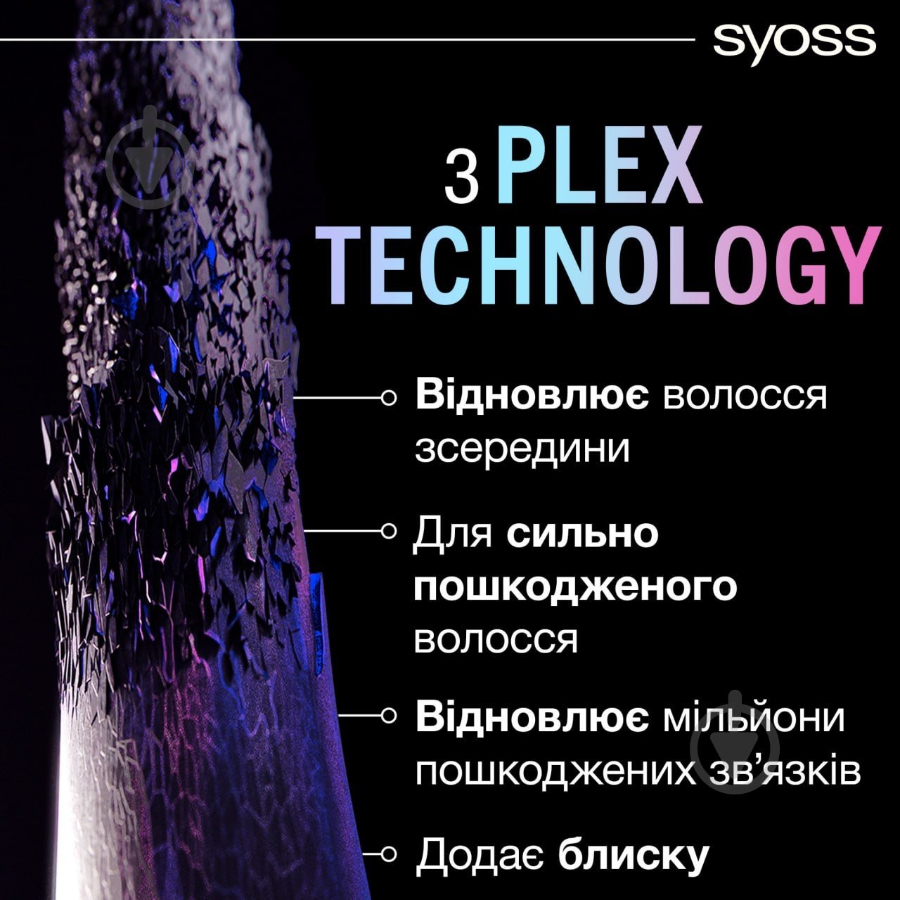 Кондиционер SYOSS Intense Plex 250 мл - фото 3