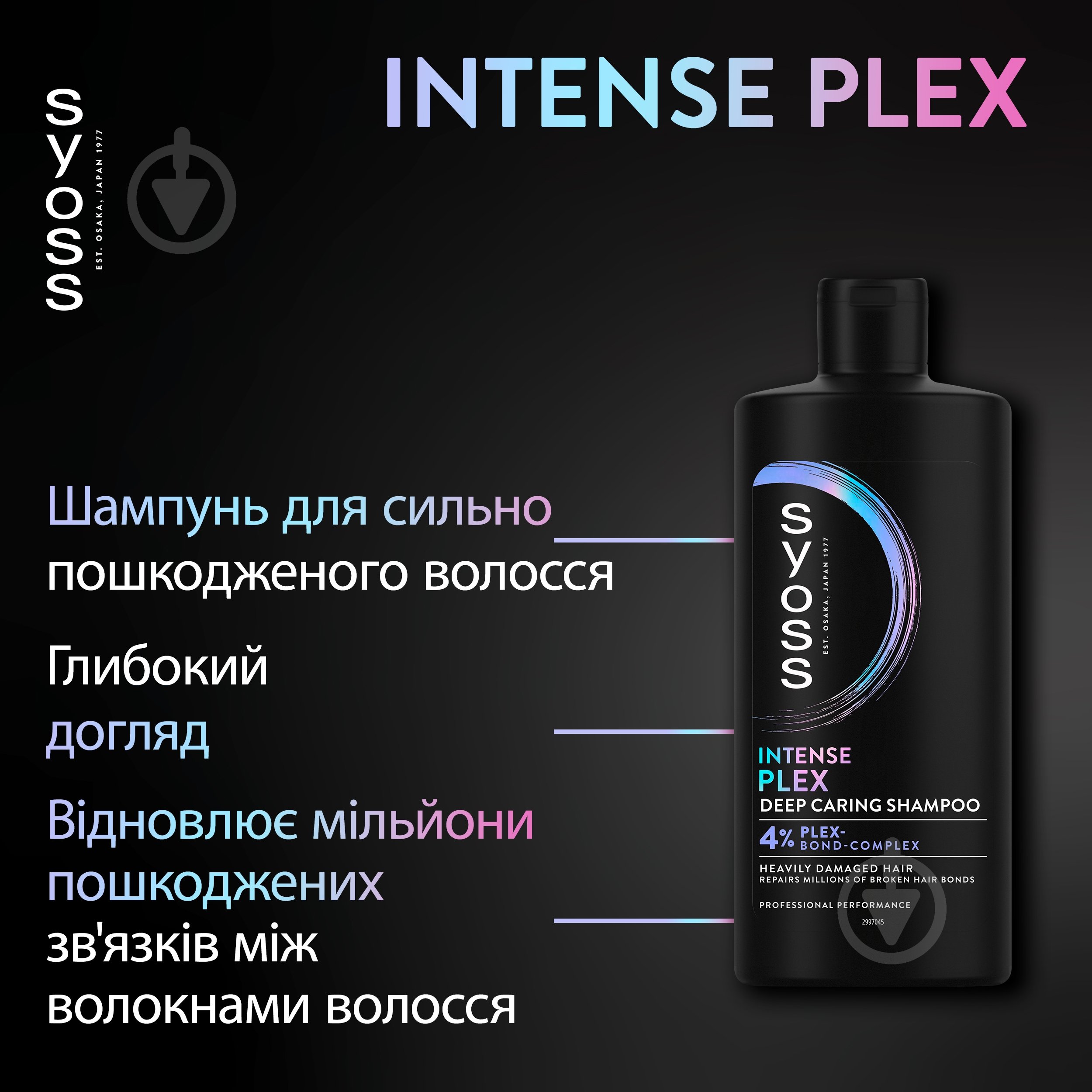 Шампунь SYOSS Intense Plex 440 мл - фото 3