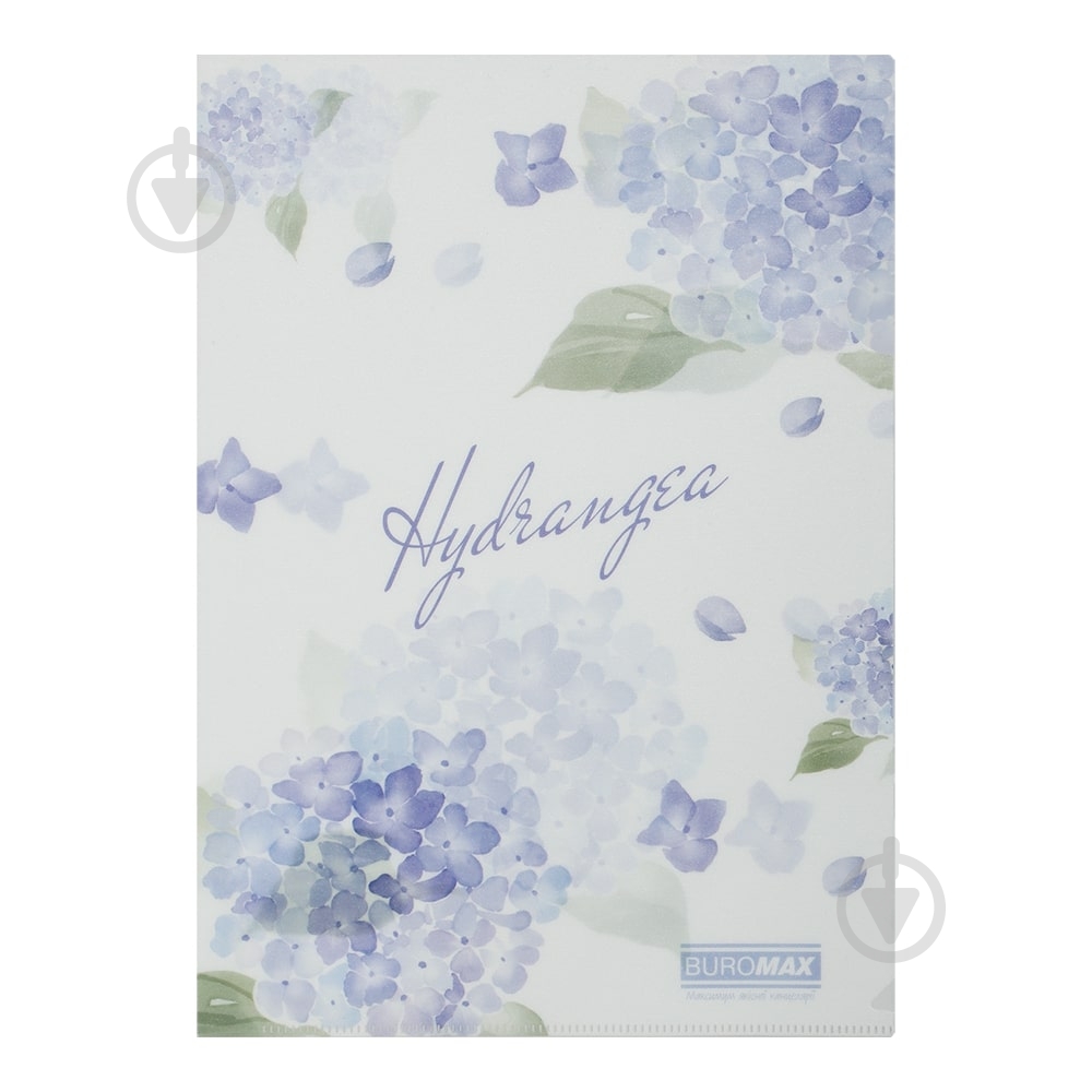 Папка-уголок ARABESKI А4 светло-синий Buromax BM.3854-30 - фото 1