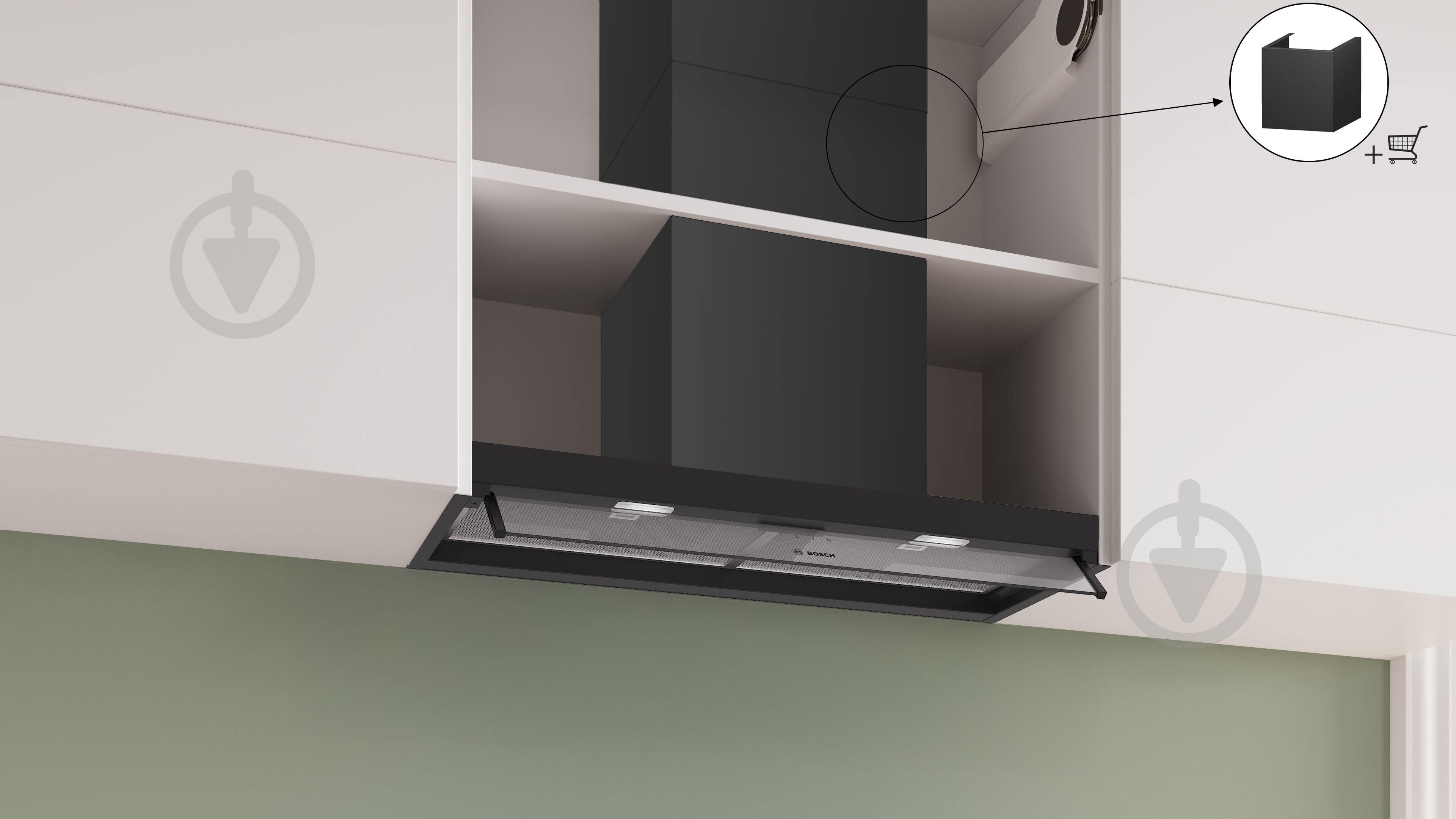 Витяжка Bosch DBB85CC60 Серія 4 - фото 7