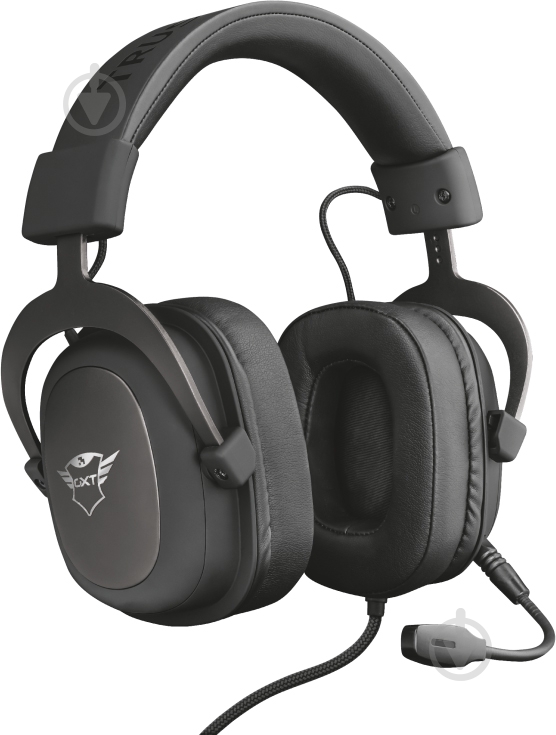 Гарнитура Trust GXT 414ZAMAK PREMIUM black (23310_TRUST) - фото 2 Гарнитура Trust GXT 414ZAMAK PREMIUM black (23310_TRUST) - фото 2