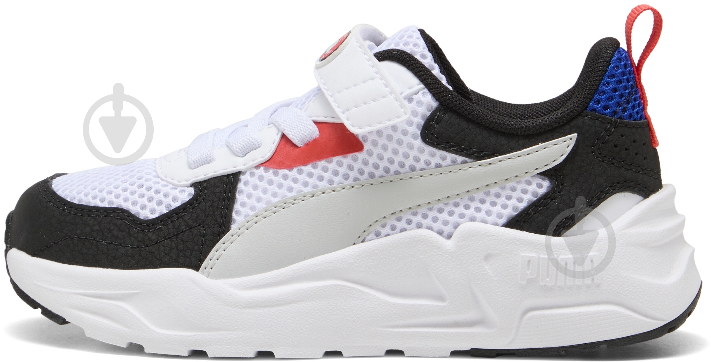 Кросівки дитячі Puma Trinity Lite MID 90s AC+ PS 40066001 р.29 білі із чорним - фото 1 Кросівки дитячі Puma Trinity Lite MID 90s AC+ PS 40066001 р.29 білі із чорним - фото 1