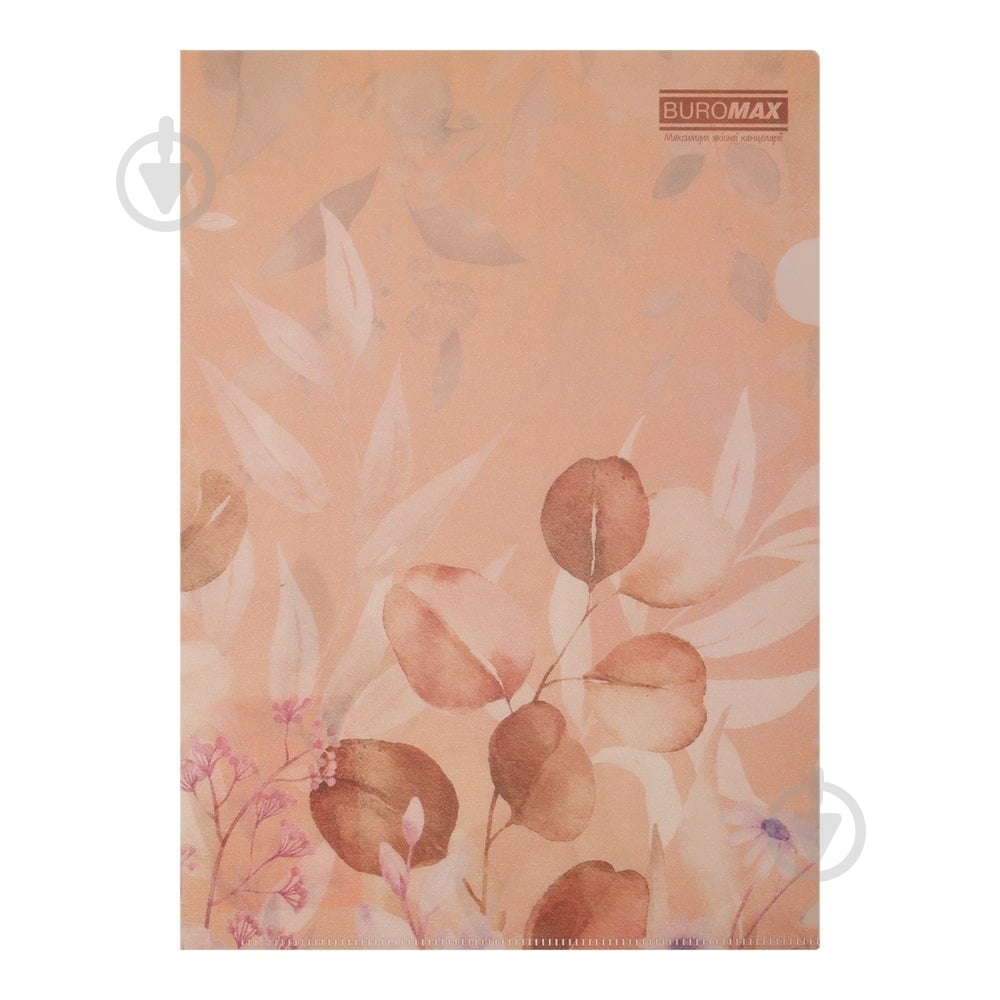 Папка-уголок ARABESKI А4 персиковый Buromax BM.3854-46 - фото 1