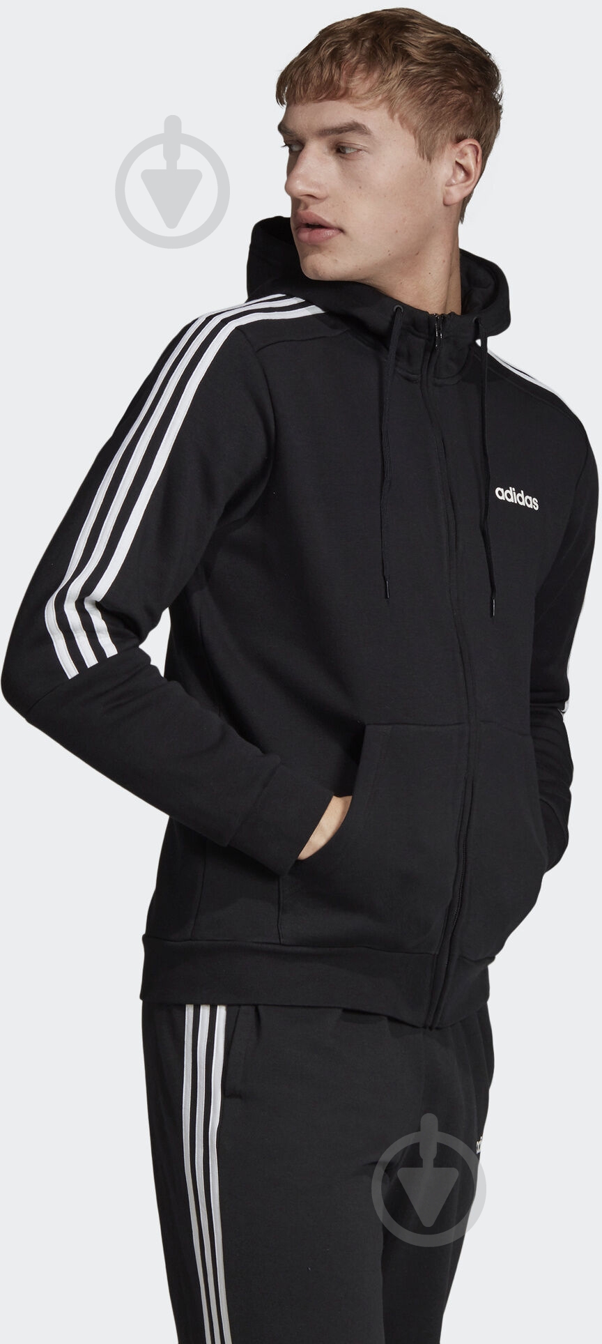 Джемпер Adidas M E FZ EI8998 р. M черный - фото 6