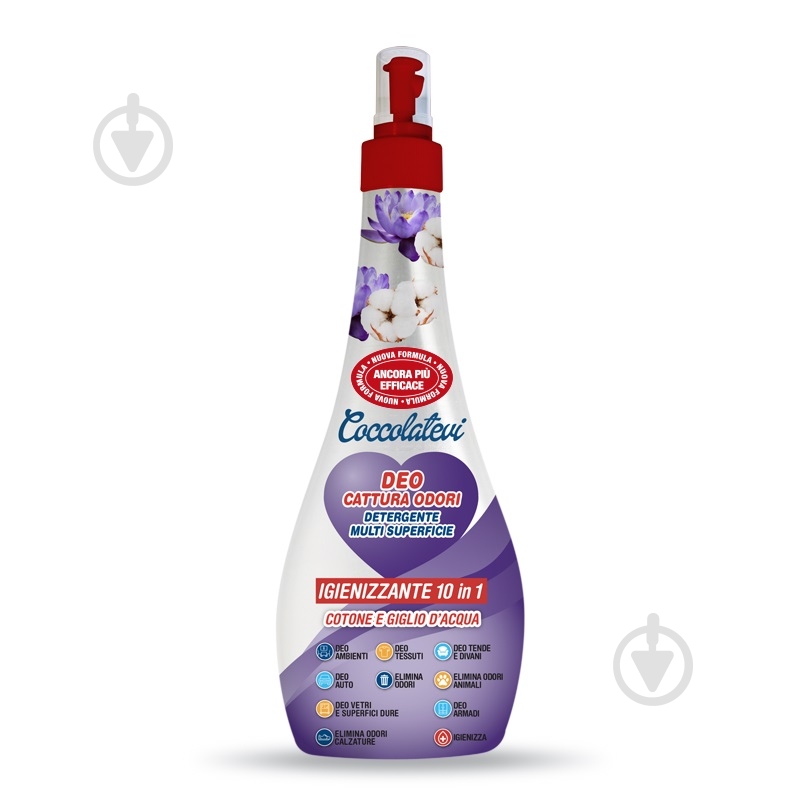 Спрей Coccolatevi 10 в 1 Бавовна і Лілія 300 мл - фото 1