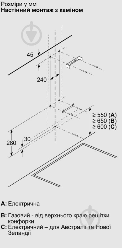 Витяжка Bosch DWB95CC30 Серія 4 - фото 10 Витяжка Bosch DWB95CC30 Серія 4 - фото 10