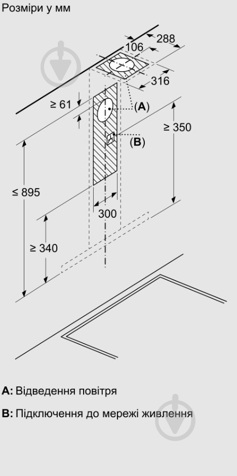 Витяжка Bosch DWB95CC30 Серія 4 - фото 11 Витяжка Bosch DWB95CC30 Серія 4 - фото 11