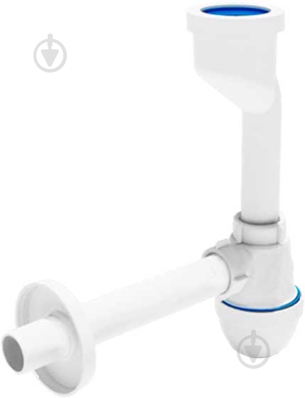 Сифон для писсуара Ani Plast з виходом на 40 і прямою трубою, U0104EU - фото 1
