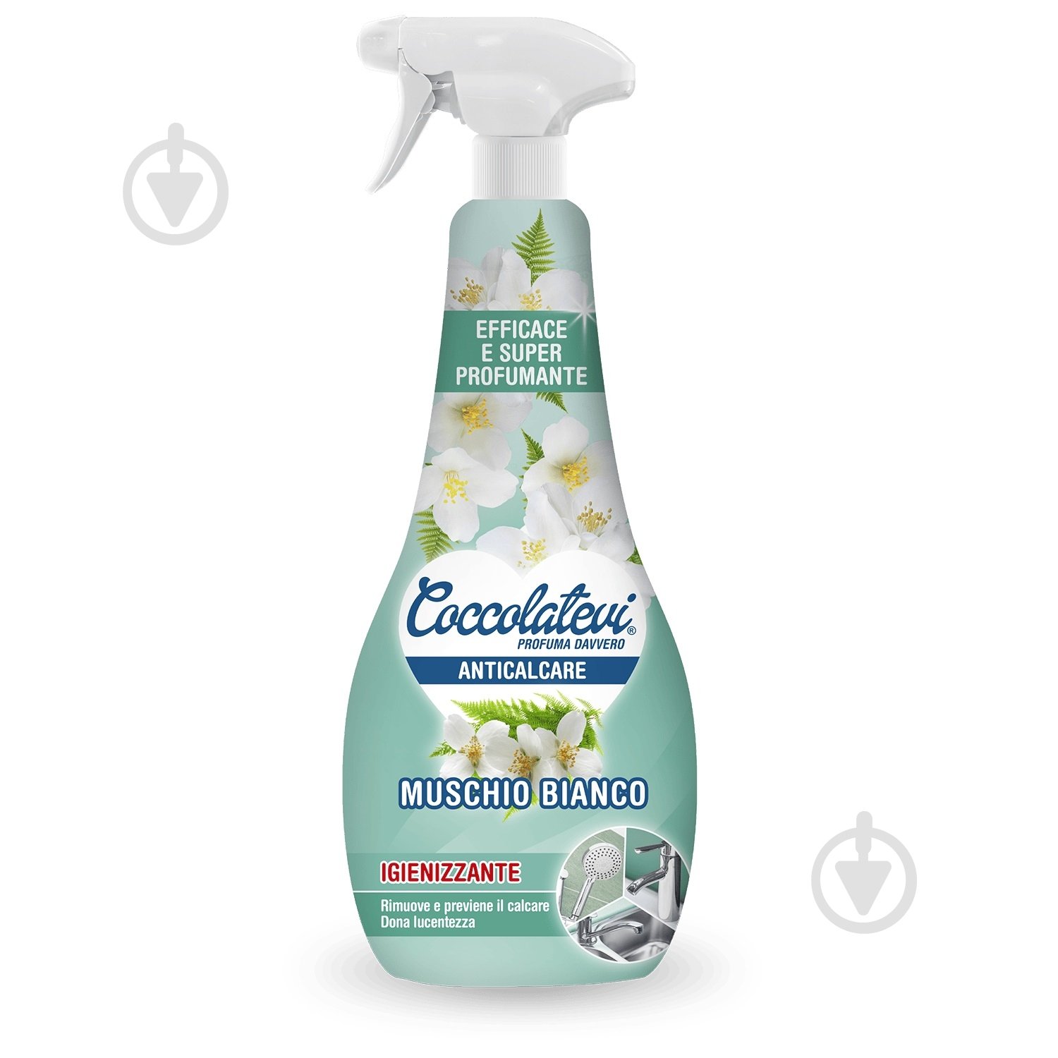 Средство для удаления известкового налета и ржавчины Coccolatevi Белый мускус 0,75 л - фото 1 Средство для удаления известкового налета и ржавчины Coccolatevi Белый мускус 0,75 л - фото 1