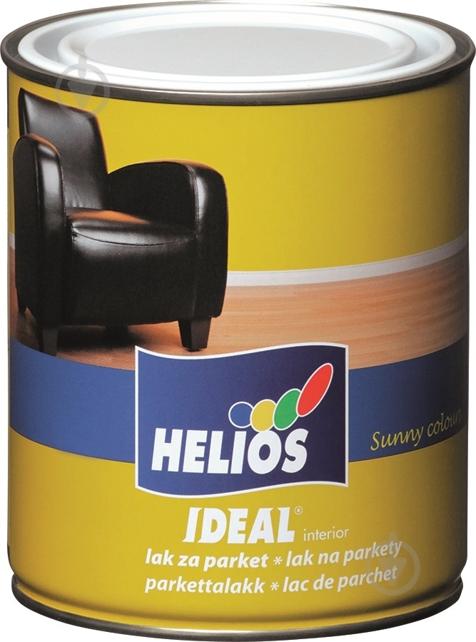 Лак для паркету акриловий Ideal Helios напівмат 2,5 л - фото 1