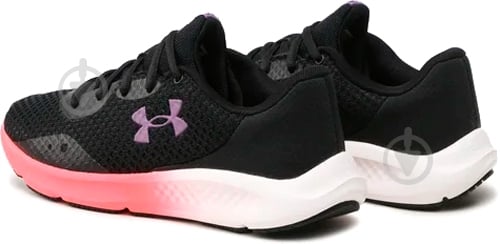 Кросівки жіночі демісезонні Under Armour CHARGED PURSUIT 3 3024889-004 р.38 чорні - фото 3
