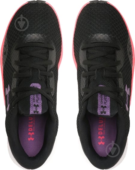 Кросівки жіночі демісезонні Under Armour CHARGED PURSUIT 3 3024889-004 р.38 чорні - фото 2