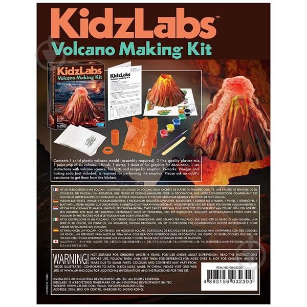 Набор для опытов 4M Вулкан 00-03230 - фото 3 Набор для опытов 4M Вулкан 00-03230 - фото 3