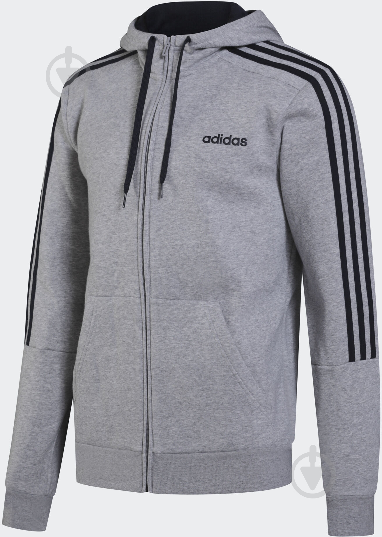 Джемпер Adidas M E FZ EI9000 р. M серый - фото 1