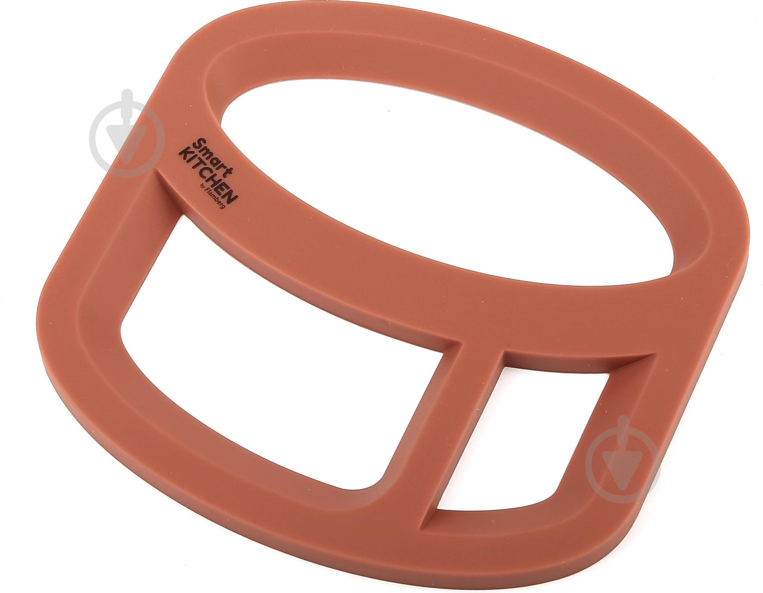 Подставка под горячее Smart Kitchen by Flamberg Bright Salmon orange 15,9x15,3 см - фото 1 Подставка под горячее Smart Kitchen by Flamberg Bright Salmon orange 15,9x15,3 см - фото 1