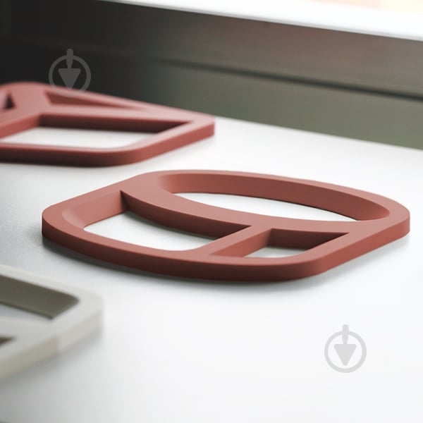 Подставка под горячее Smart Kitchen by Flamberg Bright Salmon orange 15,9x15,3 см - фото 3 Подставка под горячее Smart Kitchen by Flamberg Bright Salmon orange 15,9x15,3 см - фото 3