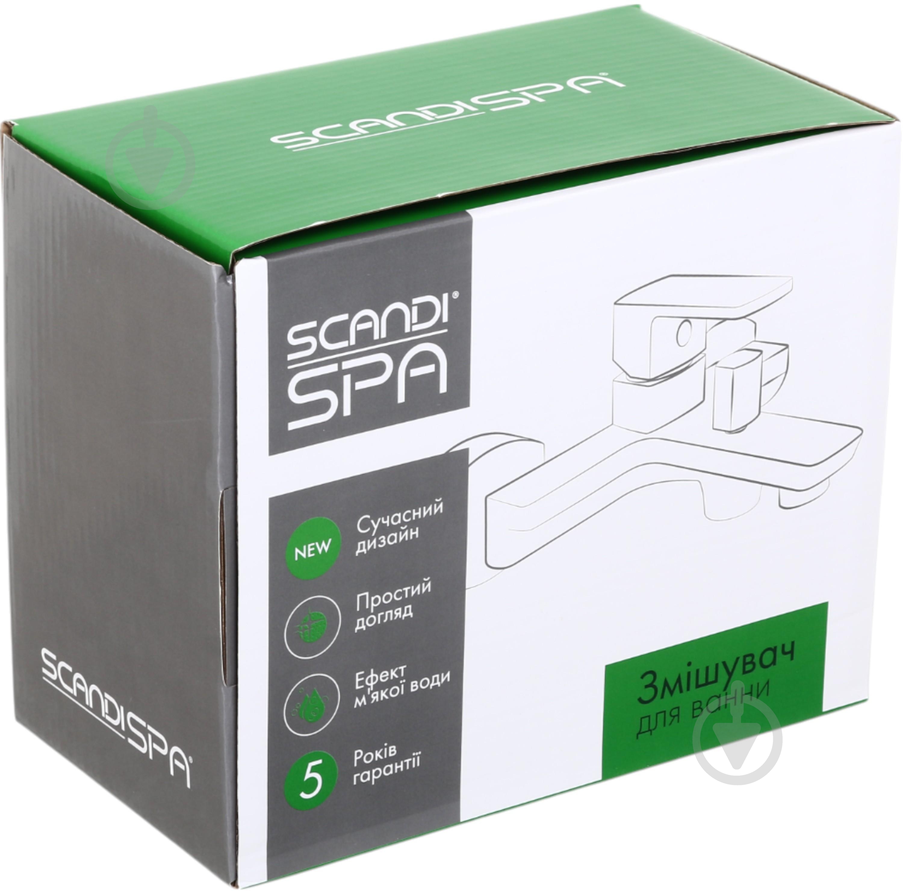 Смеситель для ванны Bor хром - фото 5