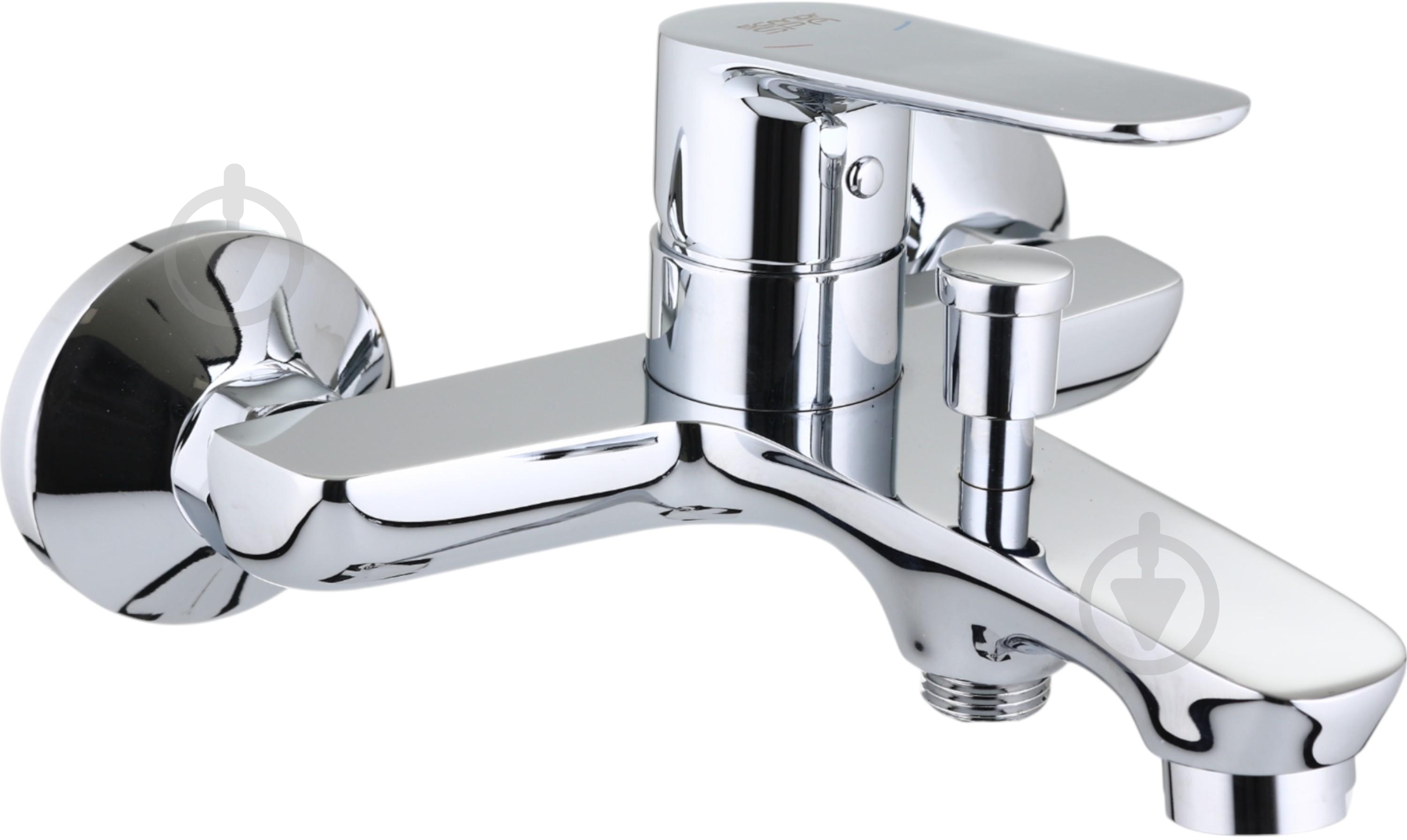 Смеситель для ванны Bor хром - фото 1