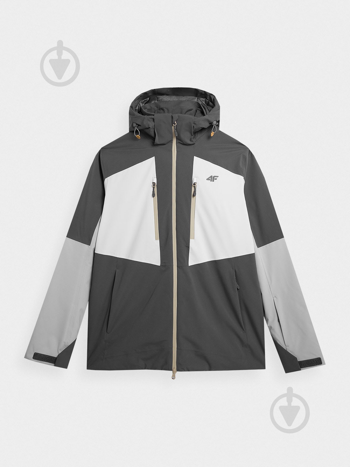 Куртка 4F TECHNICAL JACKET M345 4FAW23TTJAM345-23S р.XL серая - фото 5