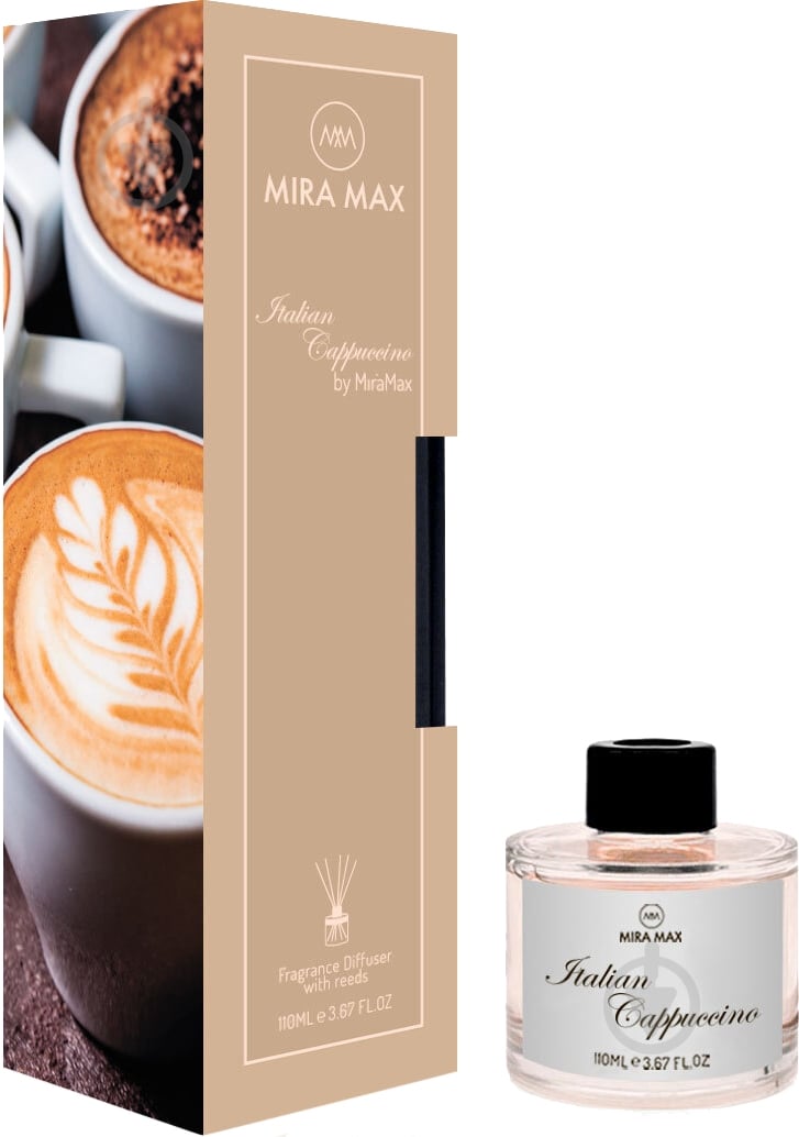 Аромадиффузор MIRA MAX Italian Capuccino 110 мл - фото 1