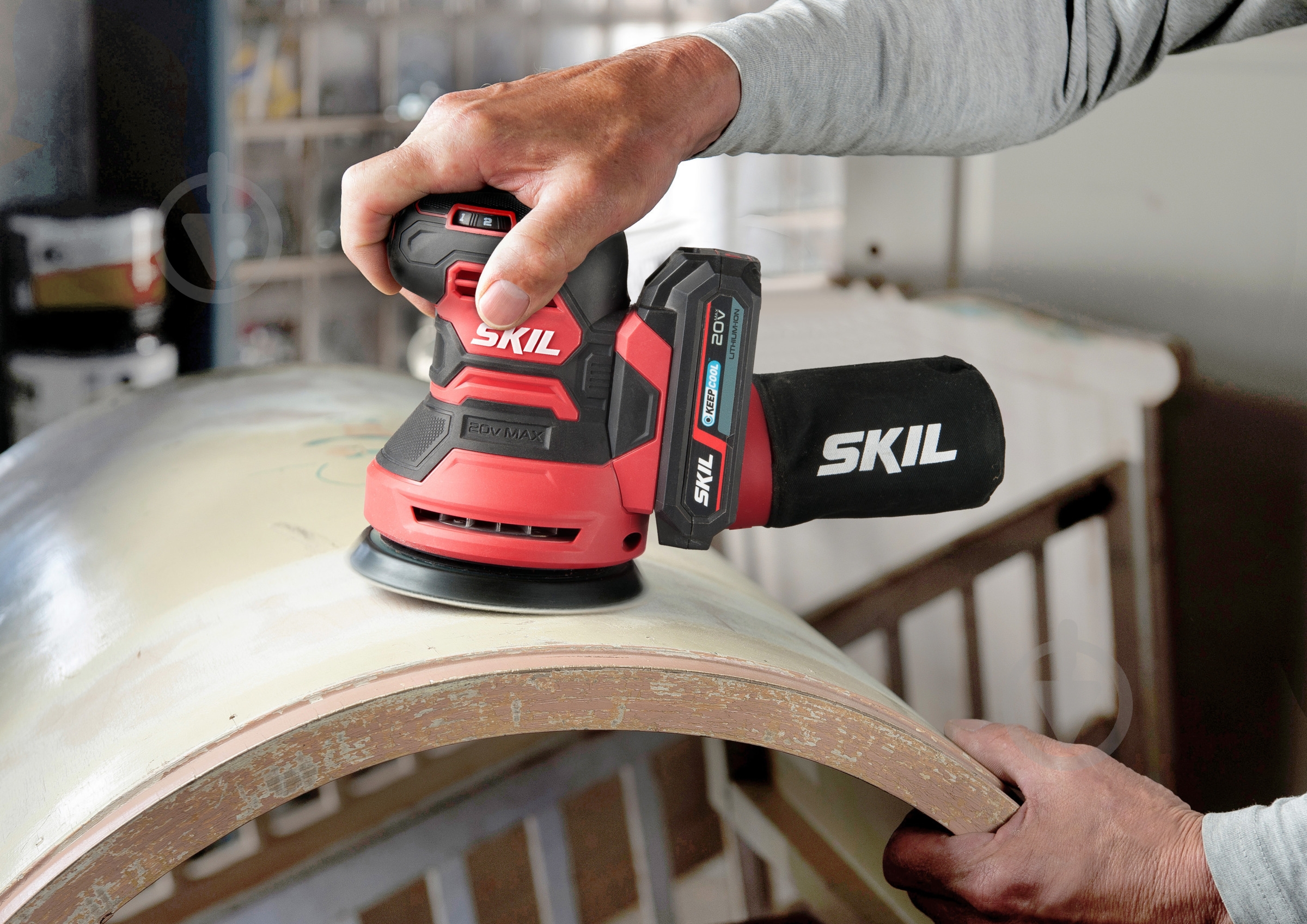 Эксцентриковая шлифмашина SKIL SR1E3745CA - фото 2