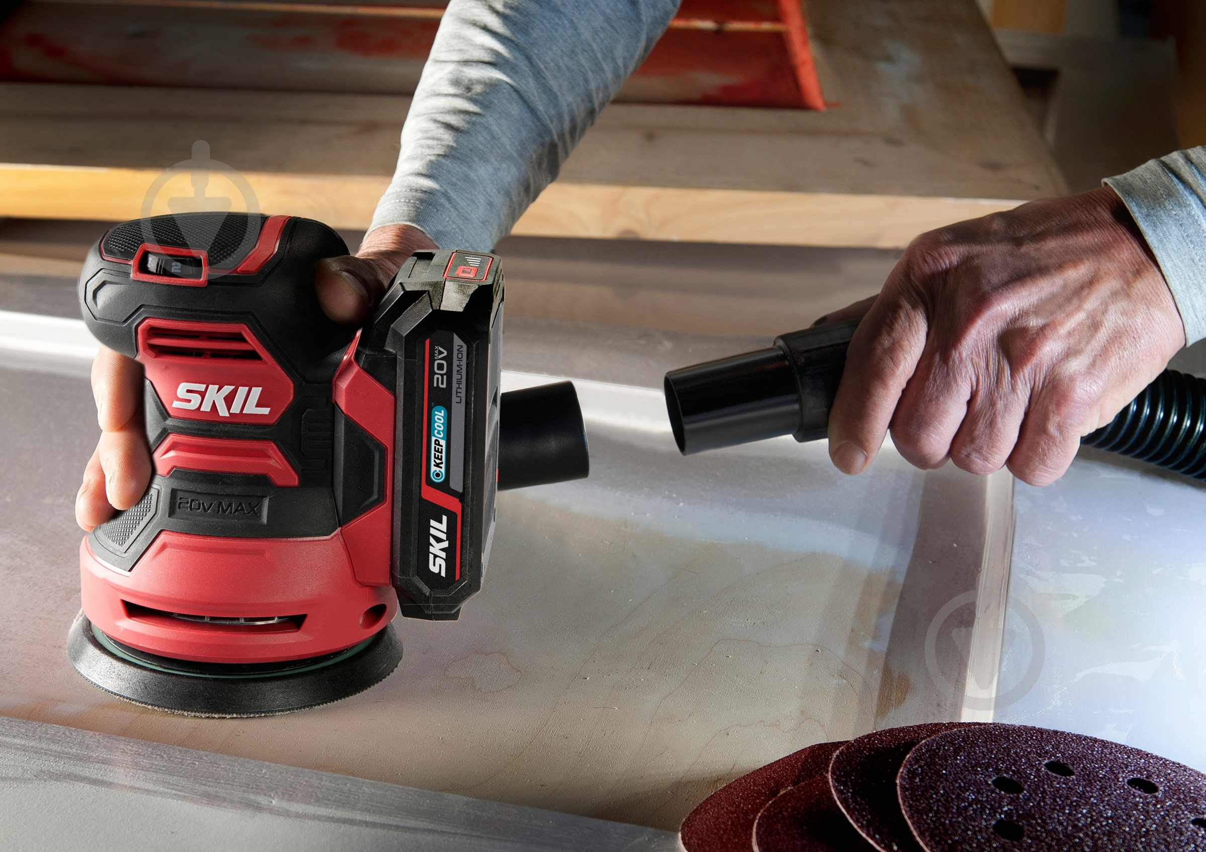 Эксцентриковая шлифмашина SKIL SR1E3745CA - фото 5