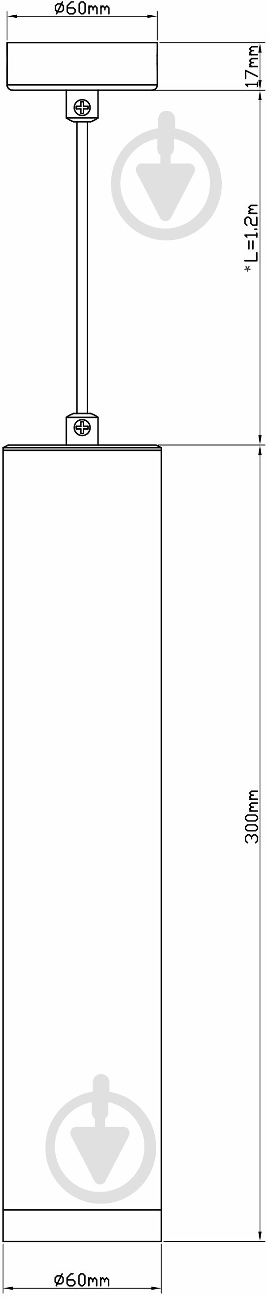 Підвіс LightMaster LLS100 COB 10 Вт білий - фото 7 Підвіс LightMaster LLS100 COB 10 Вт білий - фото 7