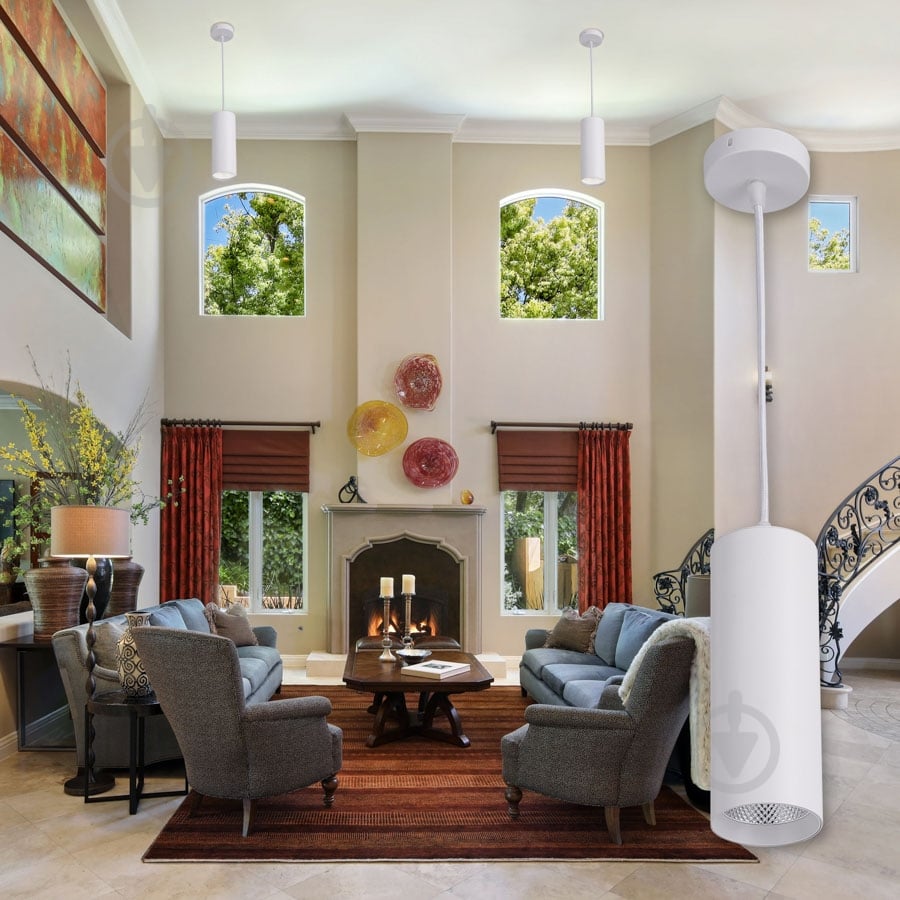 Підвіс LightMaster LLS100 COB 10 Вт білий - фото 2 Підвіс LightMaster LLS100 COB 10 Вт білий - фото 2