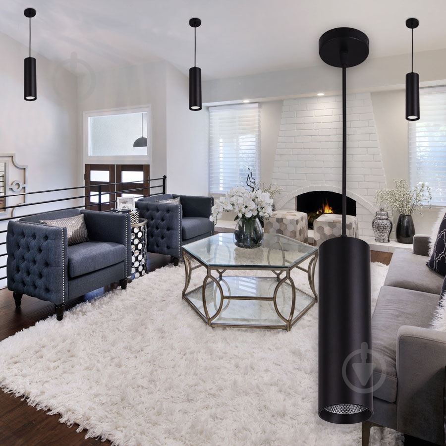 Подвес LightMaster LLS100 COB 10 Вт черный - фото 4