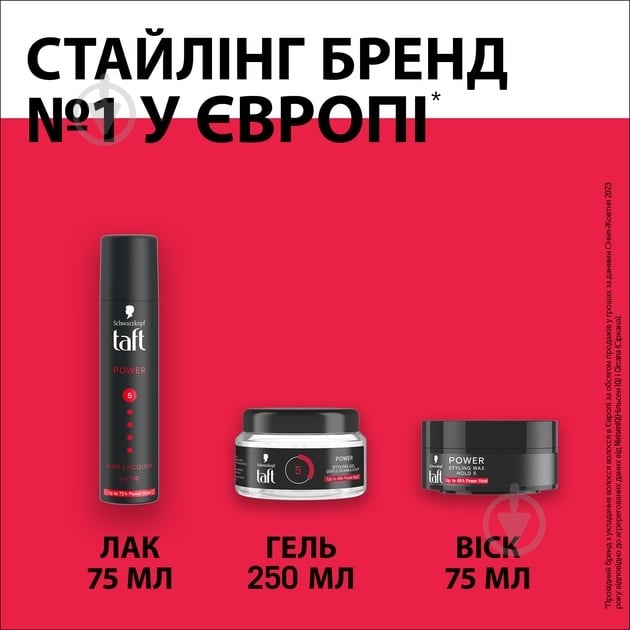 Лак для волос TAFT Power 75 мл - фото 7