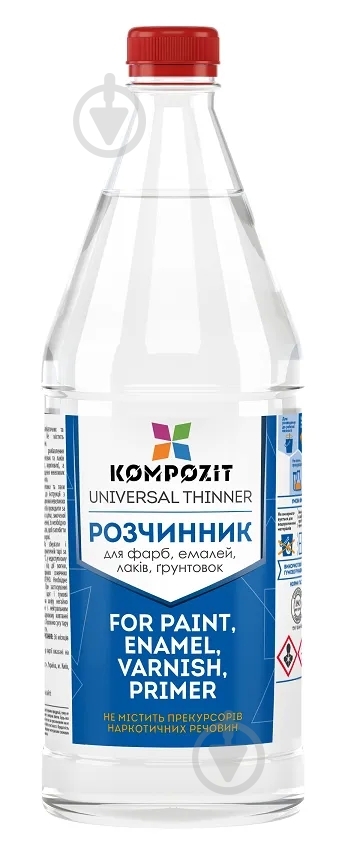 Растворитель универсальный Kompozit 2 л - фото 1