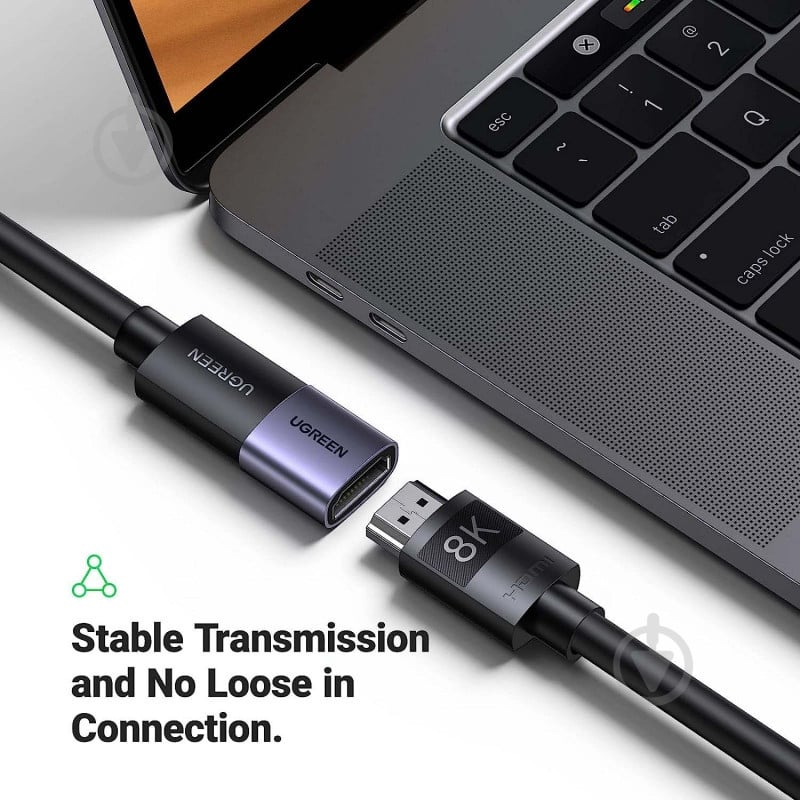 Адаптер UGREEN HD159 HDMI 8K Female to Female Adapter for Extension (90592) grey (90592) - фото 7 Адаптер UGREEN HD159 HDMI 8K Female to Female Adapter for Extension (90592) grey (90592) - фото 7