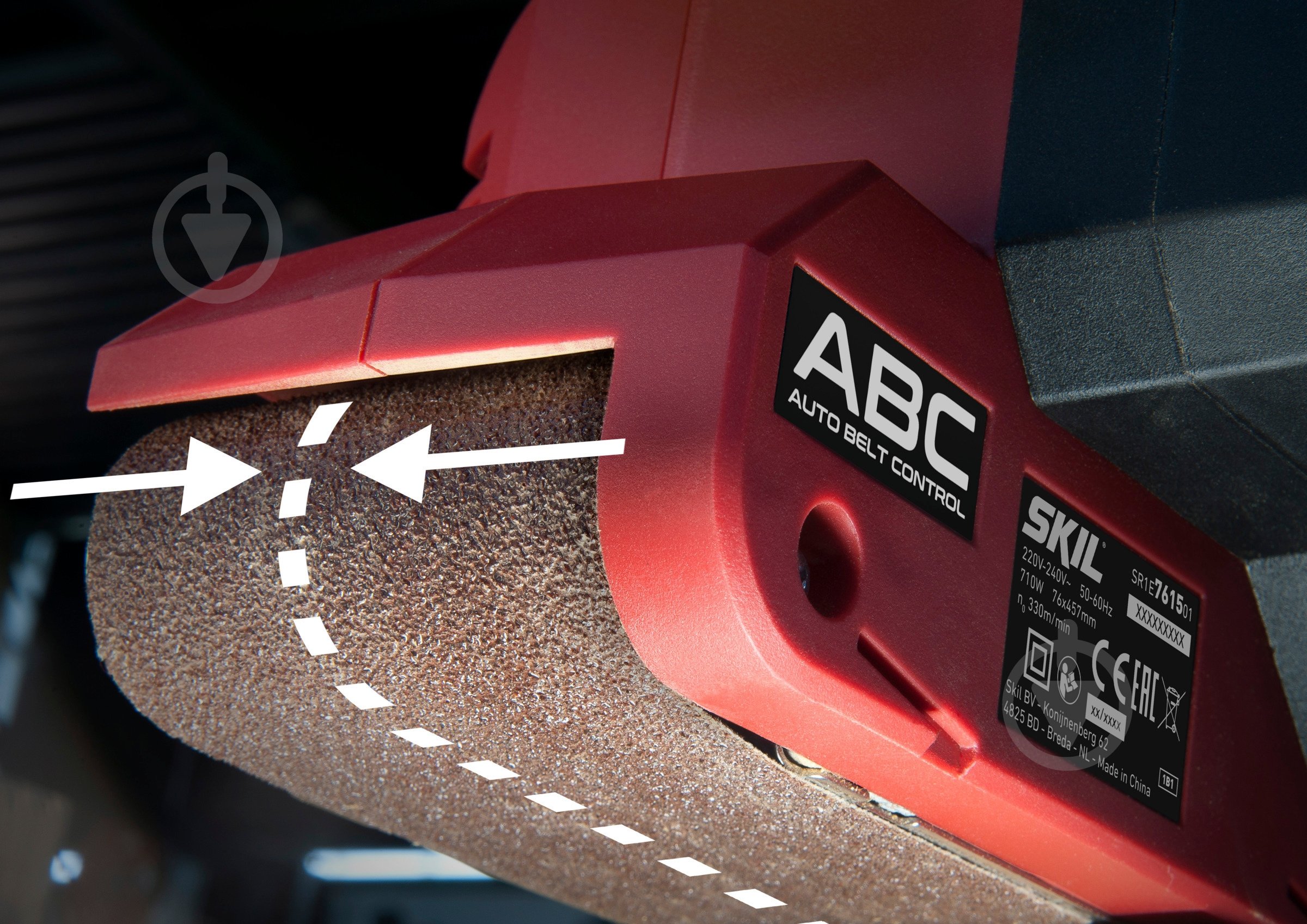 Ленточная шлифмашина SKIL SR1E7615AB - фото 9 Ленточная шлифмашина SKIL SR1E7615AB - фото 9