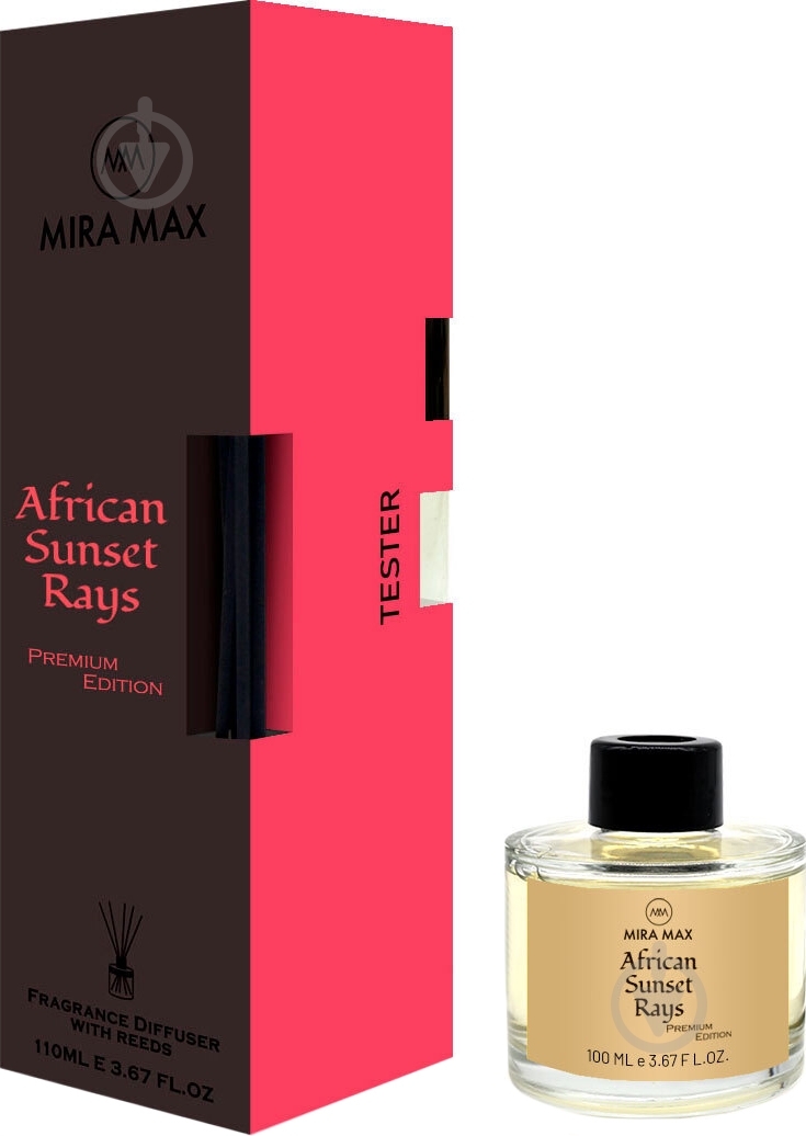 Аромадиффузор MIRA MAX African Sunset Rays Premium Edition 110 мл - фото 1