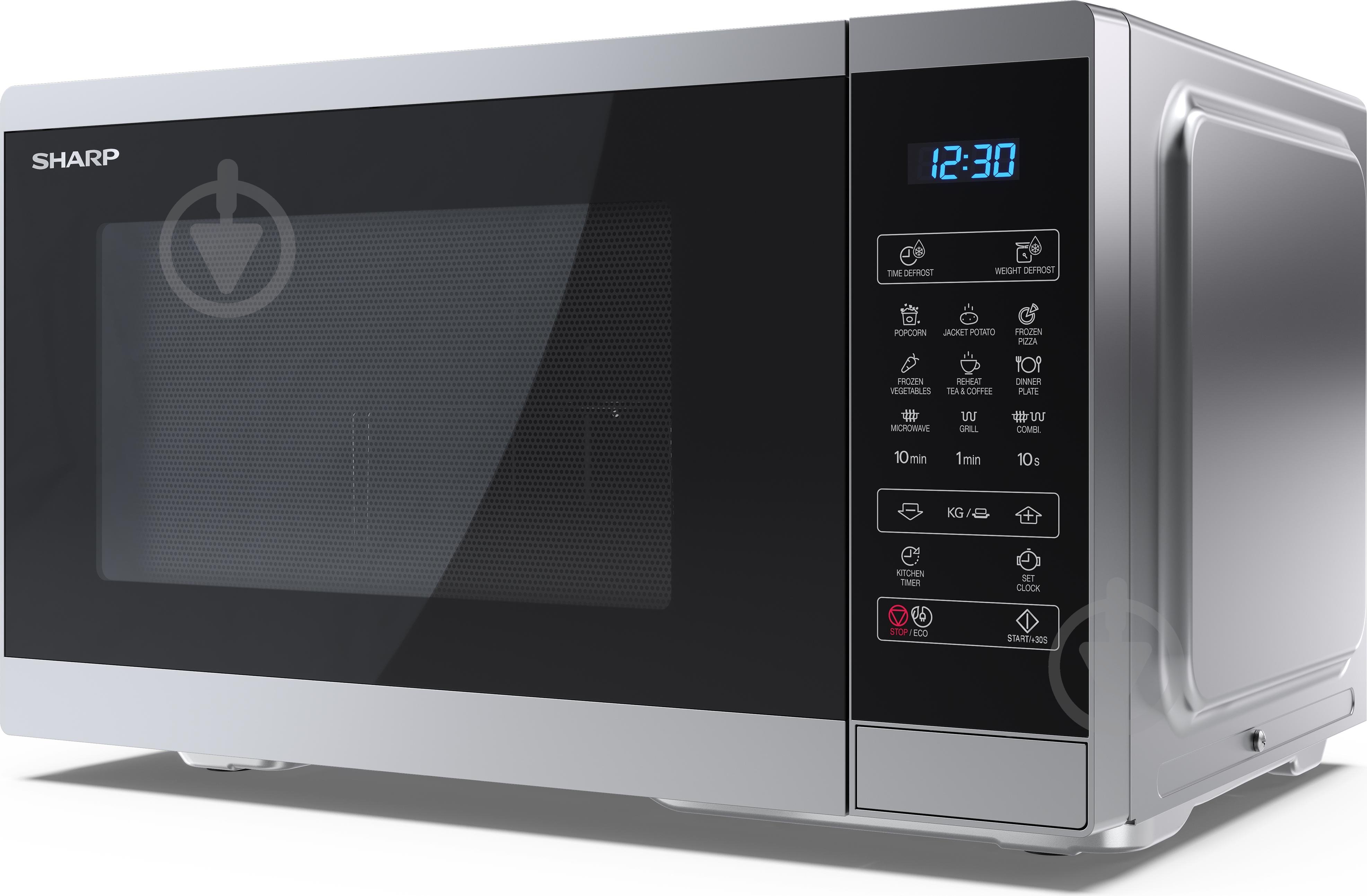 Микроволновая печь Sharp YC-MG252AE-S - фото 4 Микроволновая печь Sharp YC-MG252AE-S - фото 4