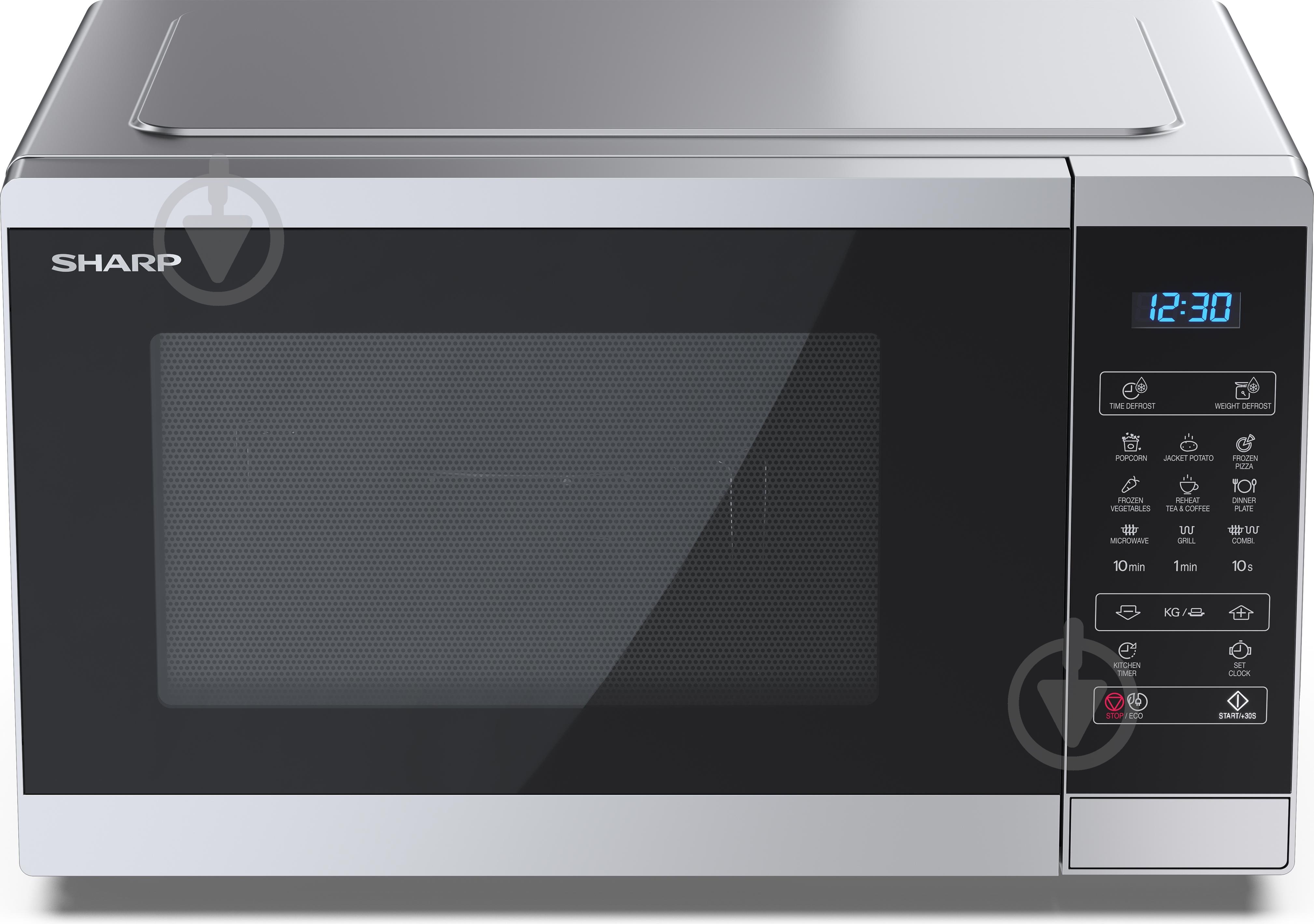 Микроволновая печь Sharp YC-MG252AE-S - фото 2 Микроволновая печь Sharp YC-MG252AE-S - фото 2