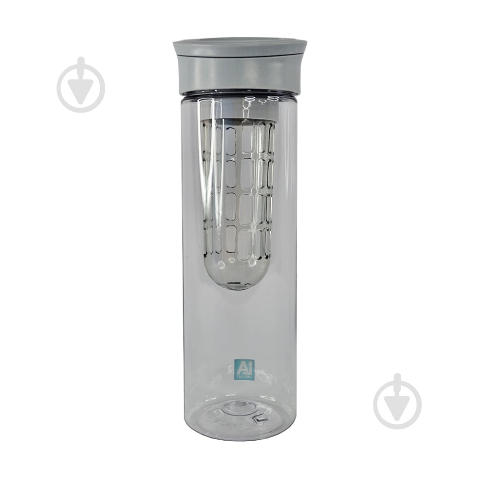 Бутылка для воды Line Art Clear 800 мл (20223LA-07) серый - фото 2