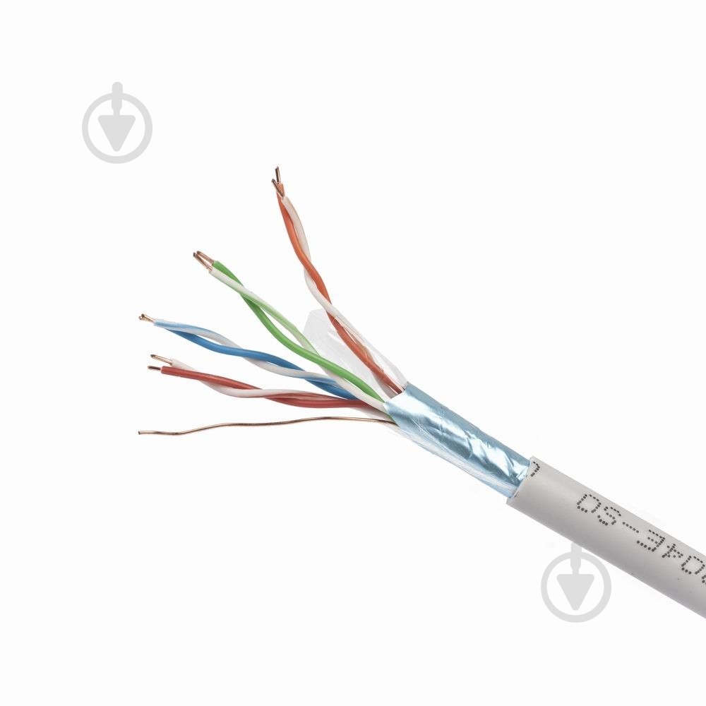 Кабель FTP Cablexpert 0,5 CAT5e медь - фото 1