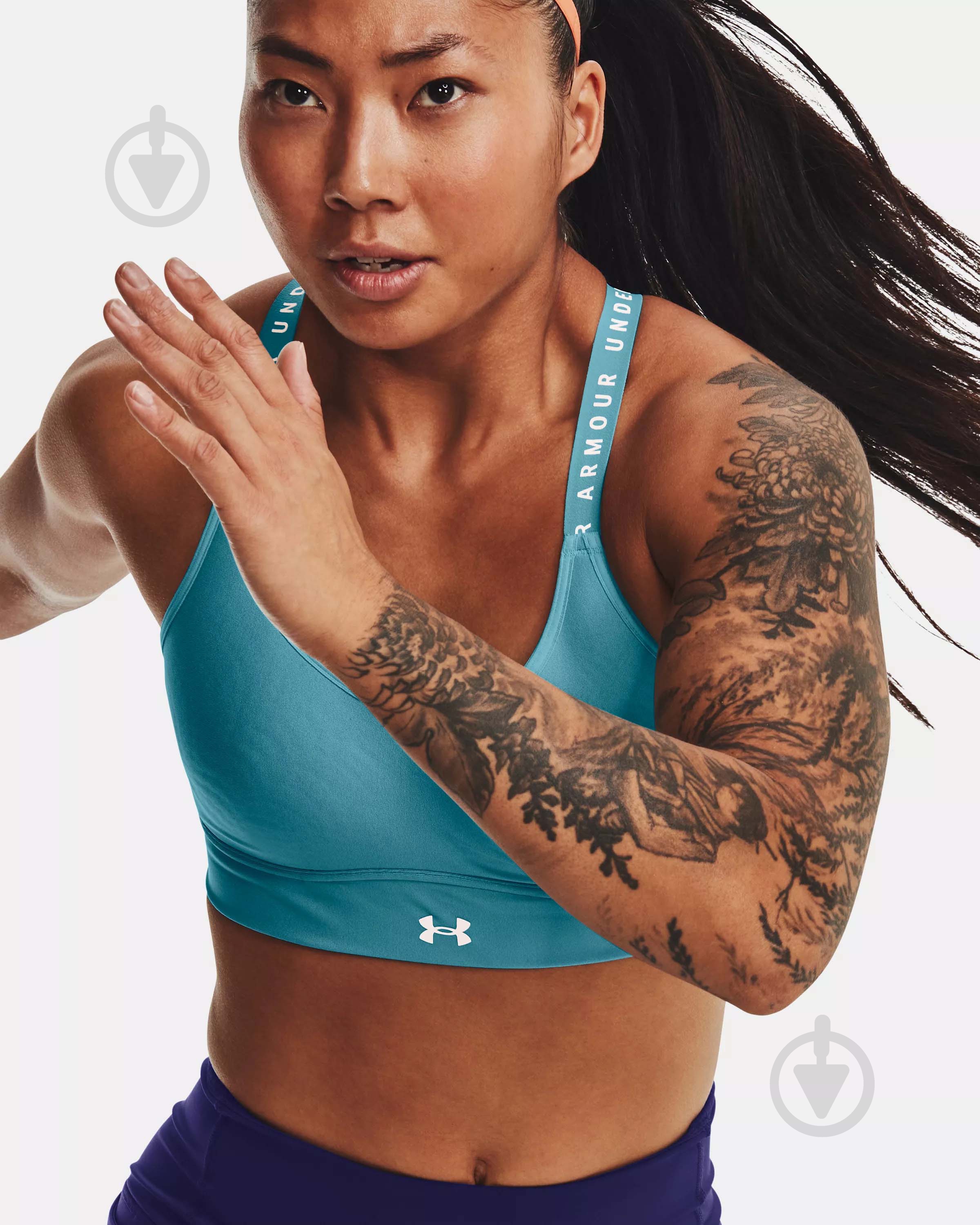 Бра Under Armour INFINITY MID COVERED 1363353-433 р.L блакитний - фото 1 Бра Under Armour INFINITY MID COVERED 1363353-433 р.L блакитний - фото 1