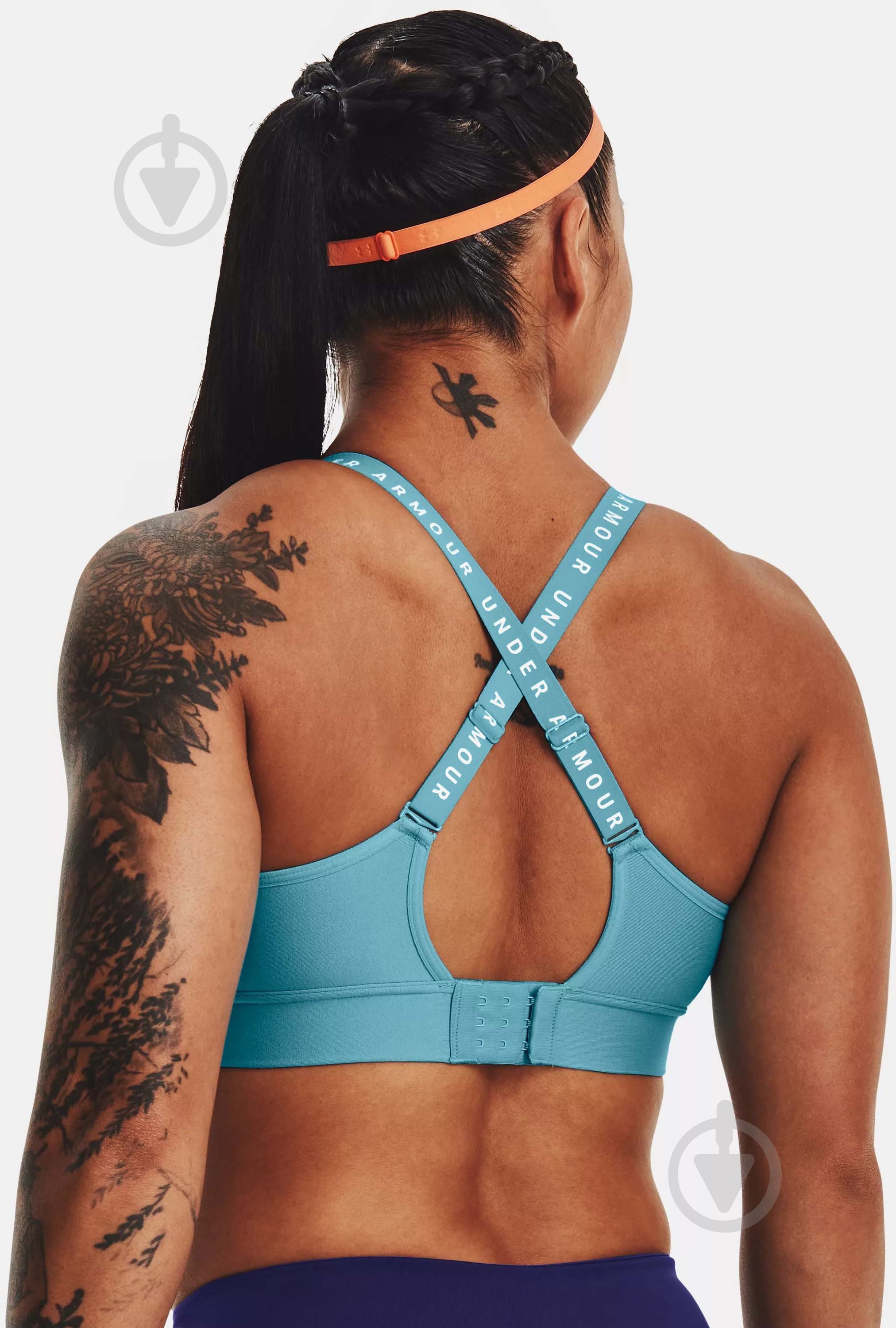 Бра Under Armour INFINITY MID COVERED 1363353-433 р.L блакитний - фото 2 Бра Under Armour INFINITY MID COVERED 1363353-433 р.L блакитний - фото 2