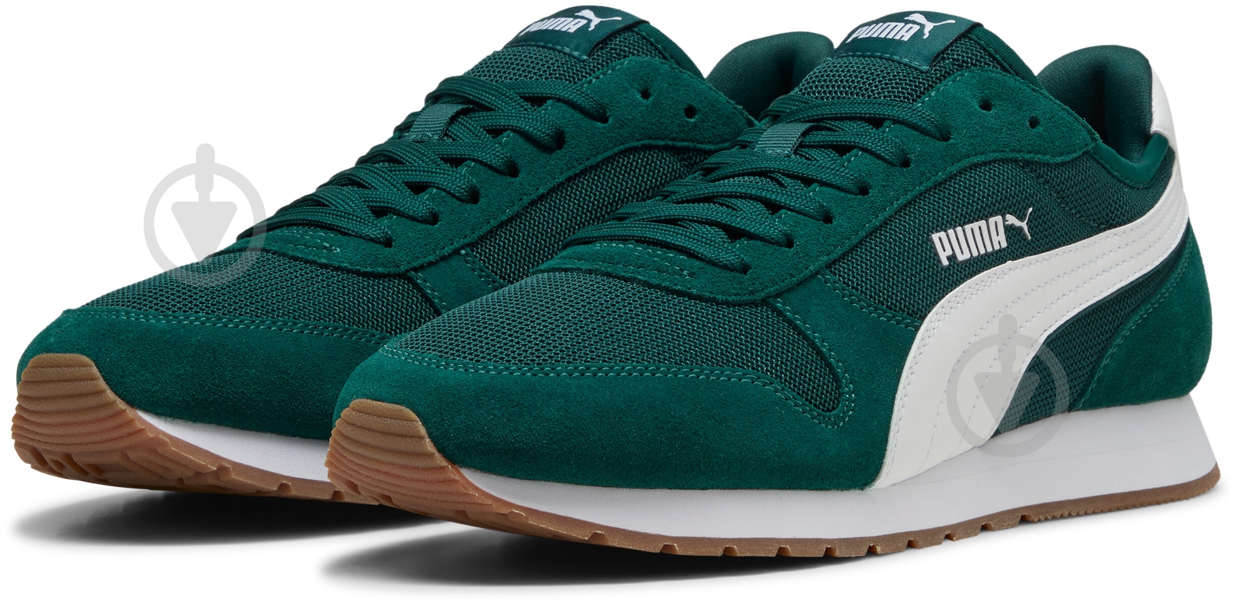 Кроссовки мужские демисезонные Puma ST MILER 40162208 р.45 зеленые - фото 3