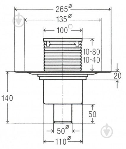 Трап Viega Advantix 583224 с «сухим» затвором - фото 2