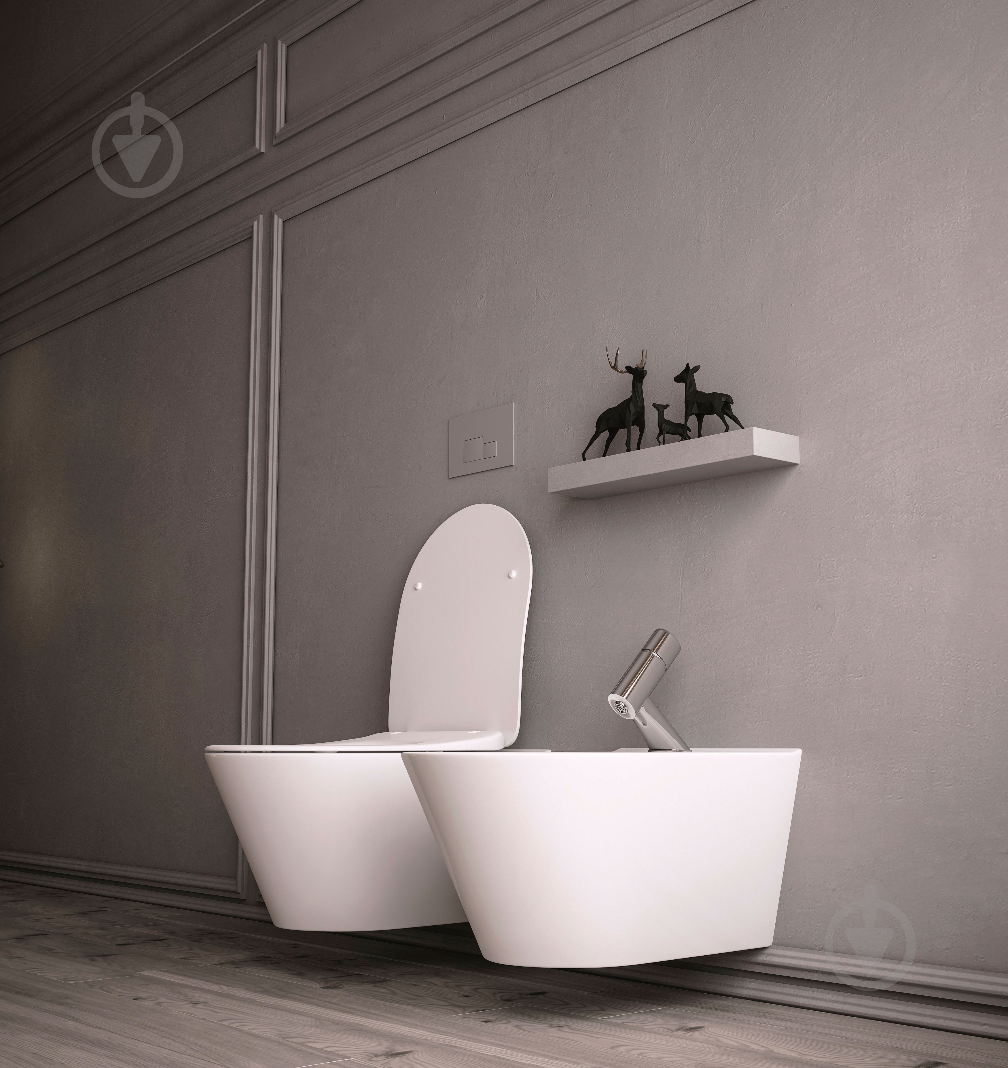 Біде підвісне VOLLE Aiva 13-68-540 - фото 4 Біде підвісне VOLLE Aiva 13-68-540 - фото 4