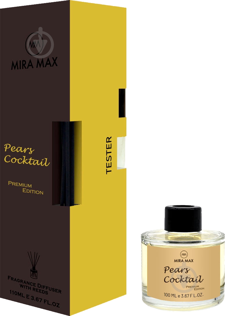 Аромадиффузор MIRA MAX Pears Cocktail Premium Edition 110 мл - фото 1