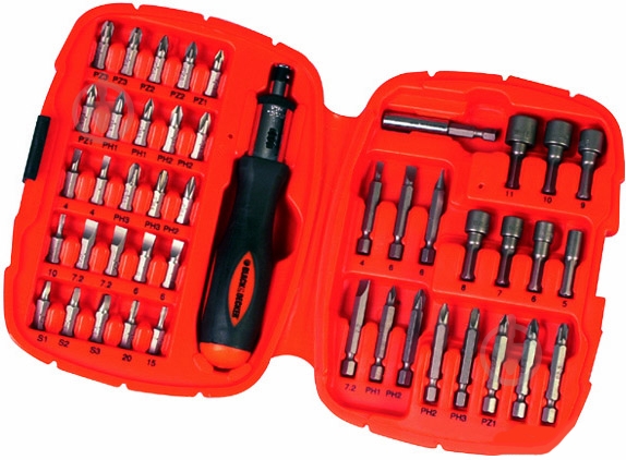 Набор насадок Black+Decker 45 шт. A7039 - фото 1