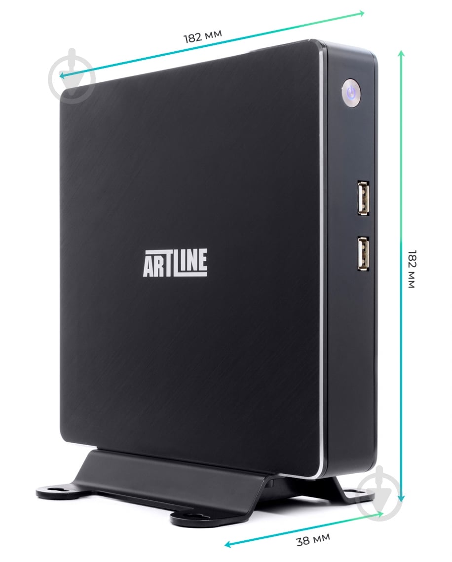 Неттоп Artline Business B16 (B16v19) black - фото 12