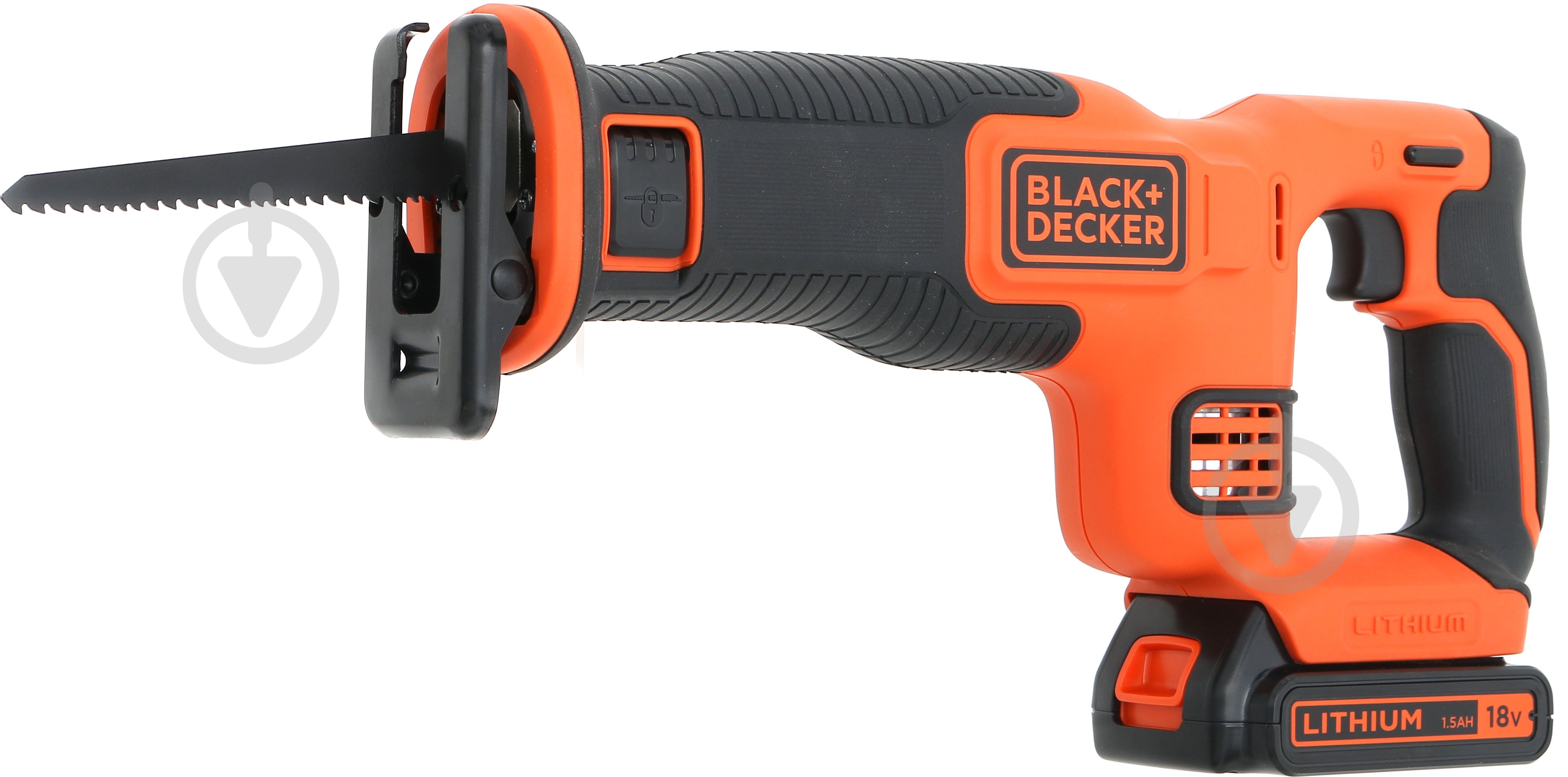 Пила сабельная Black+Decker BDCR18 - фото 2