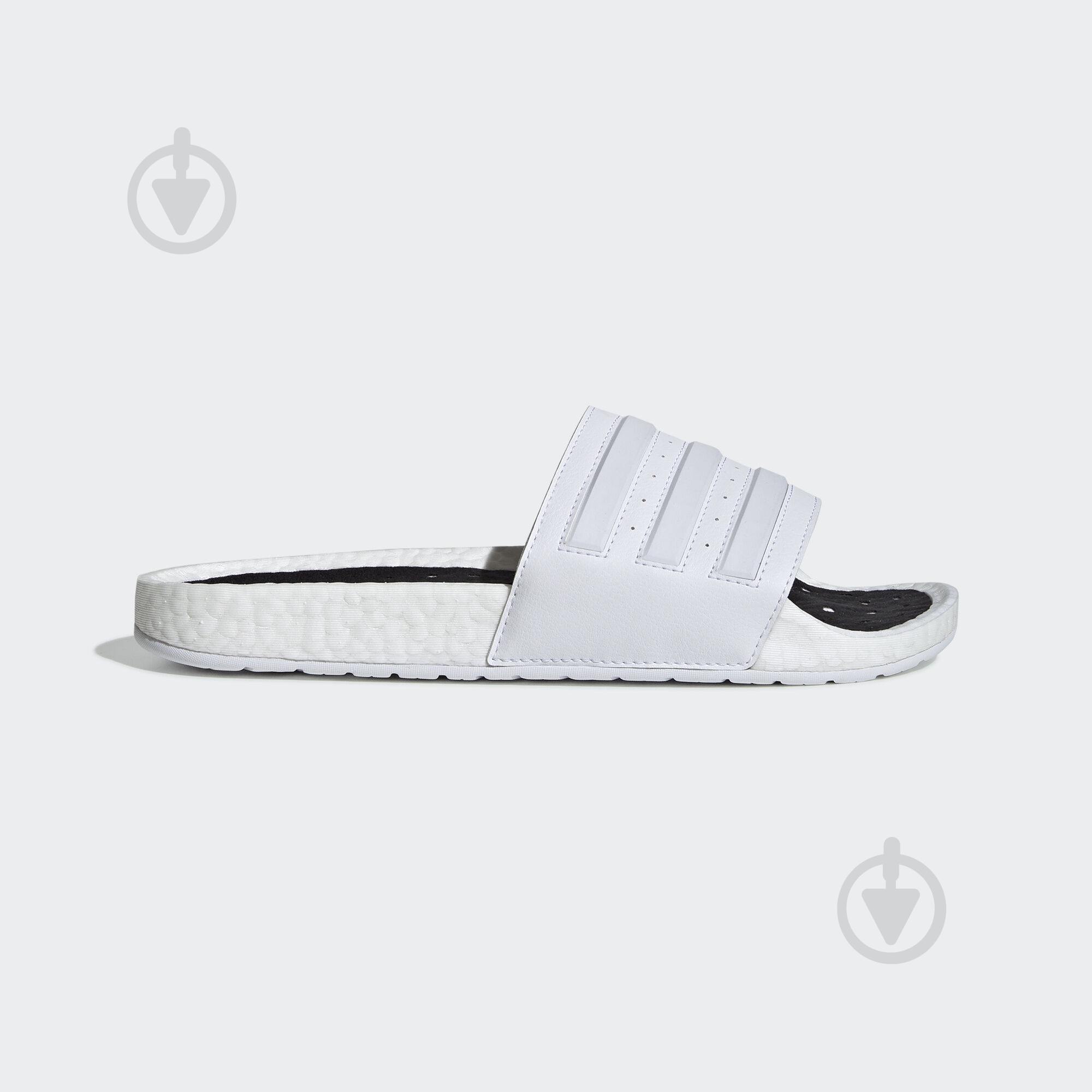 Шлепанцы Adidas ADILETTE BOOST EG1909 р.38 белый - фото 1