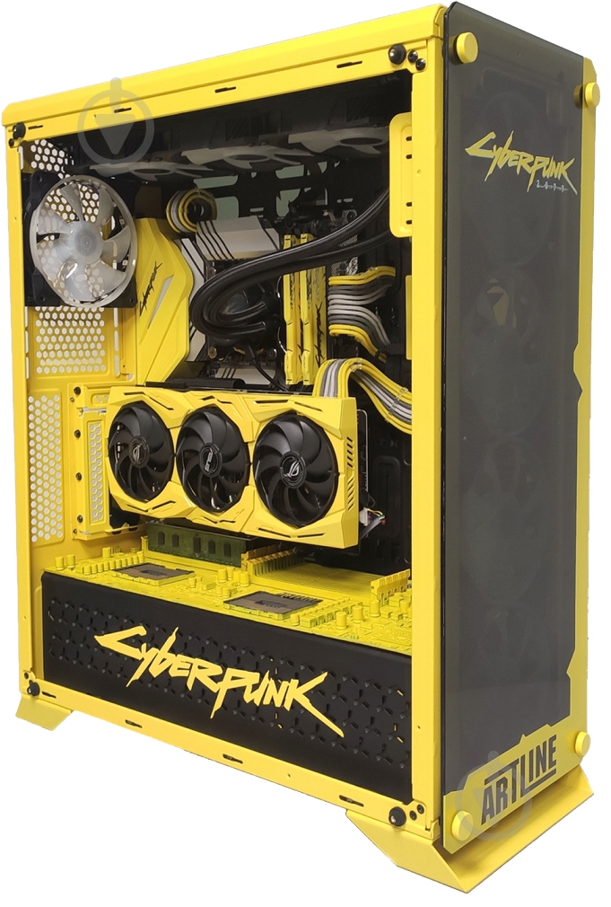 Компьютер Artline Samurai (SAMURAIv10) black/yellow - фото 9 Компьютер Artline Samurai (SAMURAIv10) black/yellow - фото 9